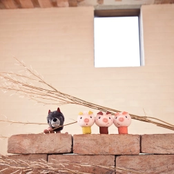 LILLIPUTIENS Fingerpuppen – Die drei kleinen Schweinchen