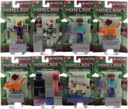 Minecraft Actionfigur 8 cm mit Portal-Bauteil