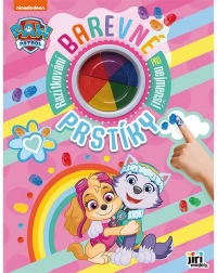 Bunte Fingerchen Paw Patrol rosa