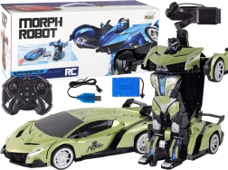 Transformer-Roboterauto R/C 1:10 Grün Gestensteuerung