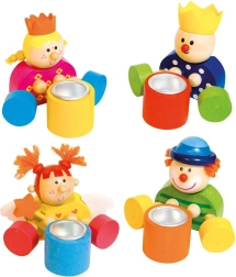 Geburtstags-Kerzenhalter mit Märchenmotiv
