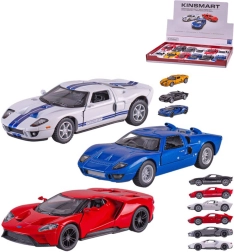 Kinsmart Metall-Automodell Ford GT 13 cm mit Rückziehmotor - 1 Stück