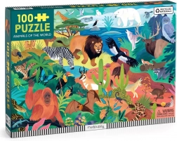 Mudpuppy Puzzle Tiere der Welt 100 Teile