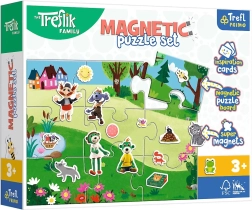 Magnetisches Puzzle Trefliks Tag für Kinder ab 3 Jahren