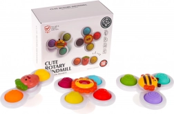 Set aus sensorischen Spinnern mit Saugnäpfen für die Kleinsten