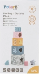 PolarB Turm aus Bauklötzen mit Formenklassifizierung