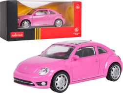 Metallmodell Volkswagen Käfer rosa 1:43 RASTAR