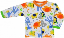 Baby-Baumwolljäckchen Bobas Fashion Zoo orange