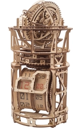 Ugears hölzernes mechanisches Uhrenmodell mit Tourbillon