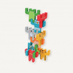 Balance-Spiel Tierakrobaten von Petit Collage