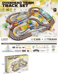 elektrische Eisenbahnstrecke mit 192 Teilen