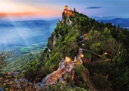 Trefl Puzzle Premium Plus Photo Odyssey: Weg, San Marino 1000 Teile
