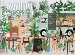 Puzzle Botanisches Café 1000 Teile GALISON
