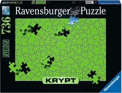 Puzzle RAVENSBURGER KRYPT neongrün, 736 Teile