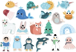 Vilac Holzmagnete Insel