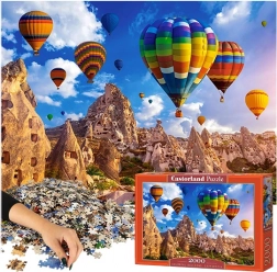 Bunte Ballons Kappadokien - Castorland Puzzle 2000 Teile