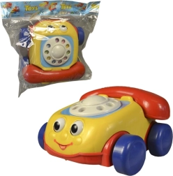 Nachziehtelefon mit Schnur 18 cm