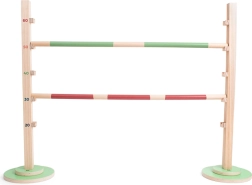 Hölzerne Leichtathletik-Hürde für Kinder