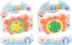 Geräuschkrabbe mit Batterien für die Kleinsten