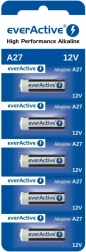 Alkaline Batterien 27A 12V, Blister 5 Stk. everActive