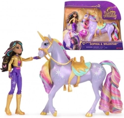 Figuren Unicorn Academy Puppe Sophia und Einhorn Wildstar