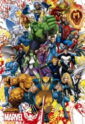 EDUCA Puzzle Marvel-Helden 500 Teile