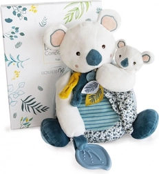 Doudou Geschenkset – Koala Yoca mit Baby 25 cm
