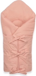 Klassische Schnür-Wickeldecke New Baby old rose