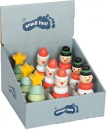 Small foot Weihnachts- und Winter-Steckfigur aus Holz