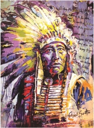 Puzzle Häuptling Seattle 1000 Teile ANATOLIAN