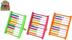 Plastik-Rechenrahmen mit 90 Kugeln 11 × 15 cm