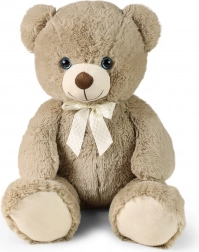 Plüschbär Cappuccino 78 cm mit Schleife RAPPA