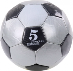 Klassischer Fußball 24 cm Größe 5 grau