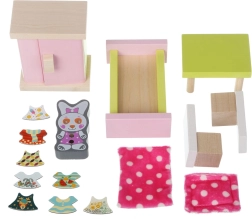 Holzmöbel für Puppen Kinderzimmer