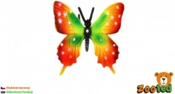 Dekorativer Kunststoff-Schmetterling Papilio, bunt, 6 cm