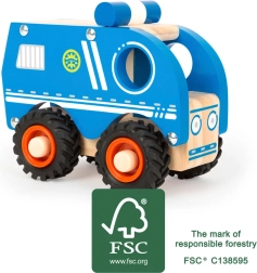 Small Foot Holz-Polizeiauto