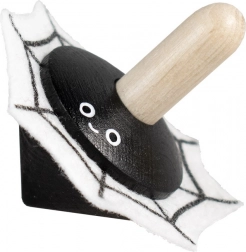 Detoa Holzkreisel mit Filz – Spinne