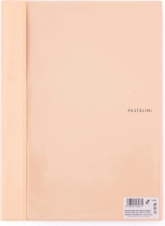 Schnellhefter A4 aus PVC mit Fronttasche Pastelini apricot