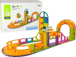 Magnetisches Konstruktionsset SKY TRACK – Hängestrecke, 61 Teile