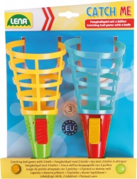 Lustiges Spiel Catch Ball mit Plastikbällen