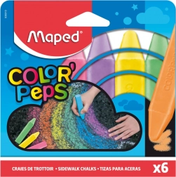 Maped Straßenkreide – Set mit 6 Farben