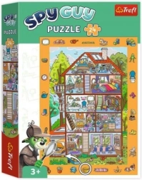 Puzzle mit Bildsuche Spy Guy: Im Haus, 24 Teile