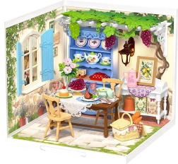 RoboTime 3D hölzerne Miniatur Sommerveranda