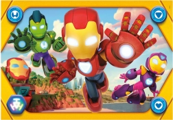Puzzle CLEMENTONI Iron Man und erstaunliche Freunde MAXI 104 Teile