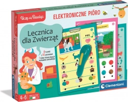 Sprechender Stift 500 Fragen – Tierklinik (polnische Version) CLEMENTONI