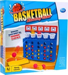 Logik-Arcadespiel „Basketball – 4 in einer Reihe“