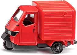 Siku Super Piaggio Ape 50 1:55 Metallmodell mit öffnendem Kofferaufbau