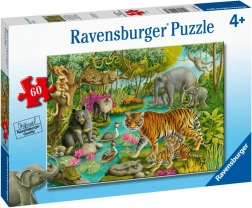 Ravensburger Puzzle Tiere Indiens 60 Teile