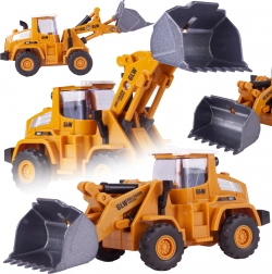 Metallbagger–Lader mit manuellem Reibungsantrieb