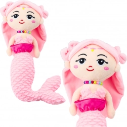 Niedliche rosa Plüsch-Meerjungfrau 32cm